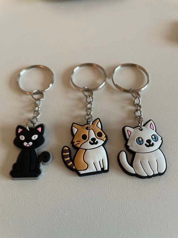 Cat Key Ring