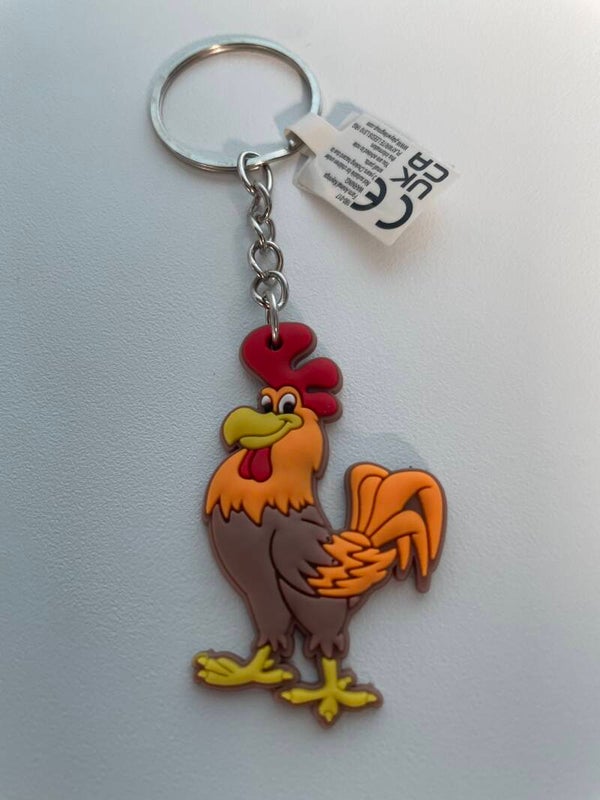 Farm Animal Key Ring