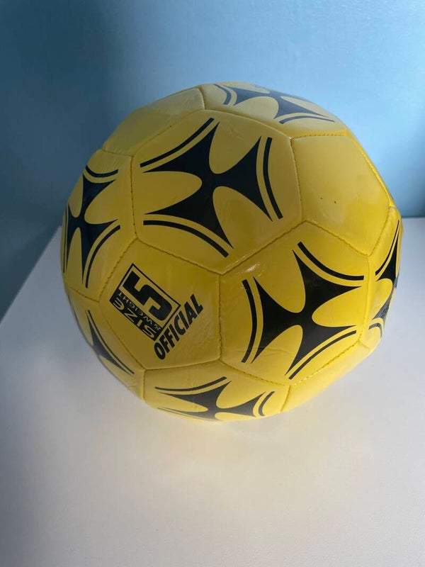 Yellow + Black Football