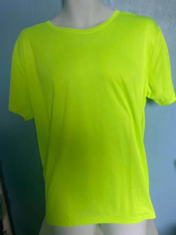 Men’s Neon Yellow size Large