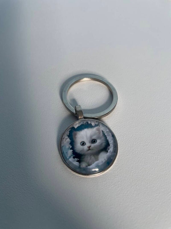 Kitten key Ring