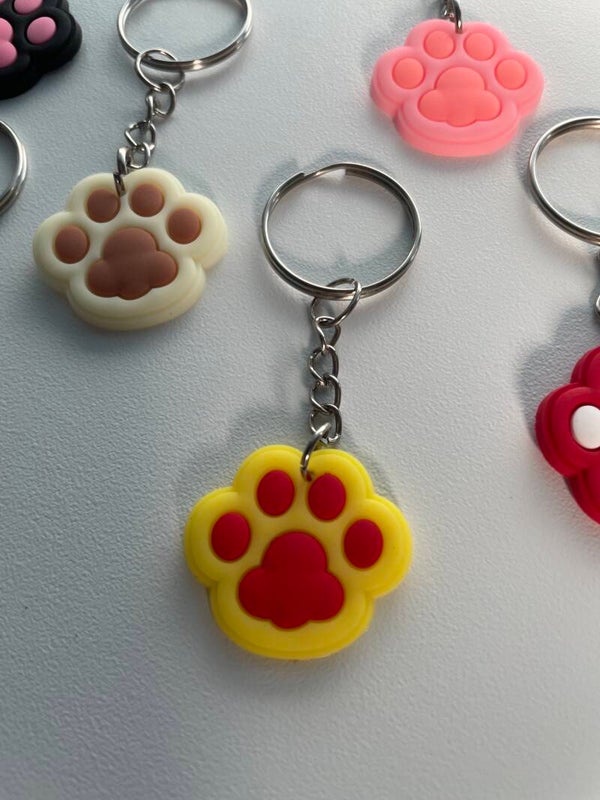 Paw Key Ring
