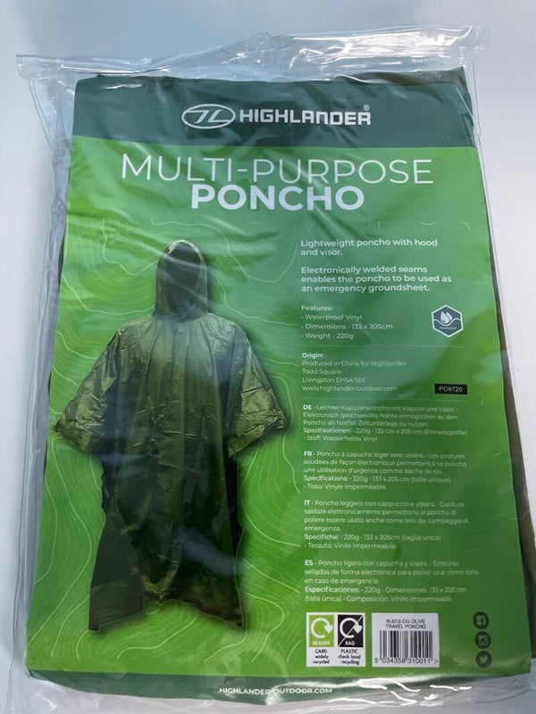 Multi poncho