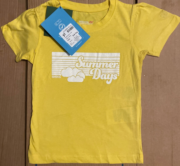 Summer Days Kid’s T-Shirt 5-6 Year’s