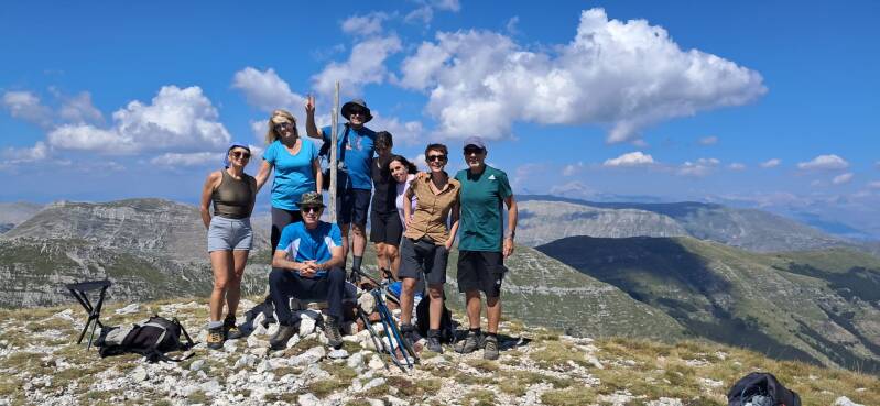Punta Trento, Punta Trieste, Cima di Pezza, Rifugio Sebastiani, Piani di Pezza 2024