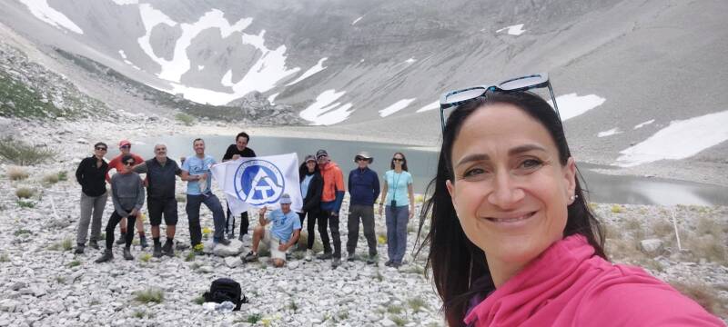 Laghi di Pilano da Foce di Montemonaco