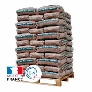 Granulés de bois Premium 65 sacs 975kg
