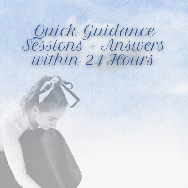 Quick Guidance Sessions - Answers within 24 Hours