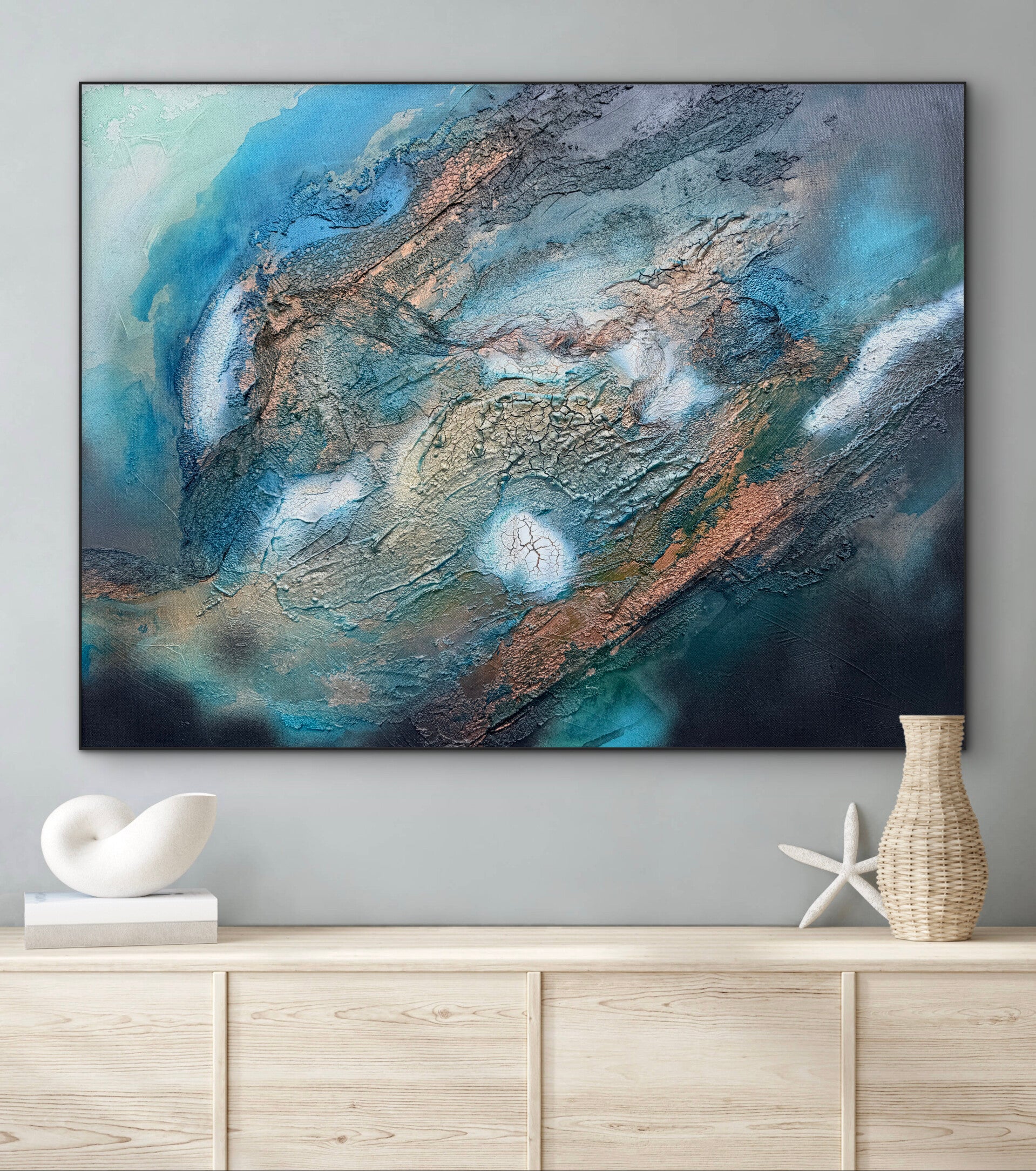 Abstracte Kunst - Earthly