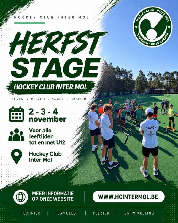 Herfststage november Kuikens t.e.m. U12 2026