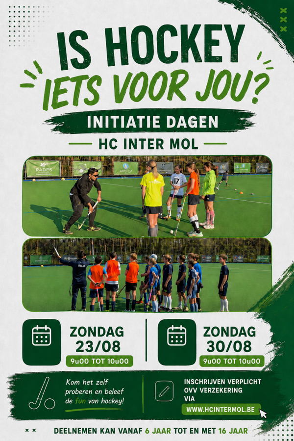 Initiatie dagen hockey - augustus 2026
