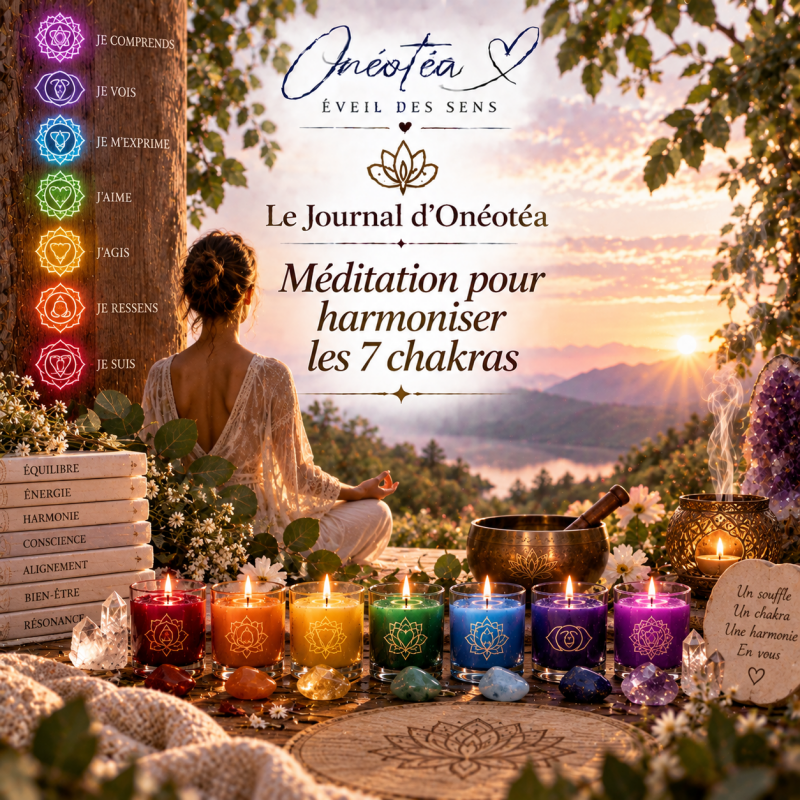 Méditation pour harmoniser les 7 chakras