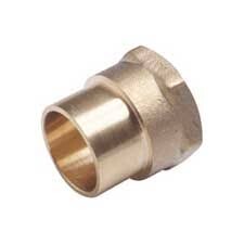 Enlace soldar - roscar hembra latón