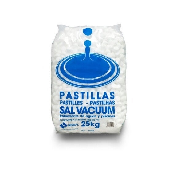 Sal descalcificador Vacumm 25 kg.