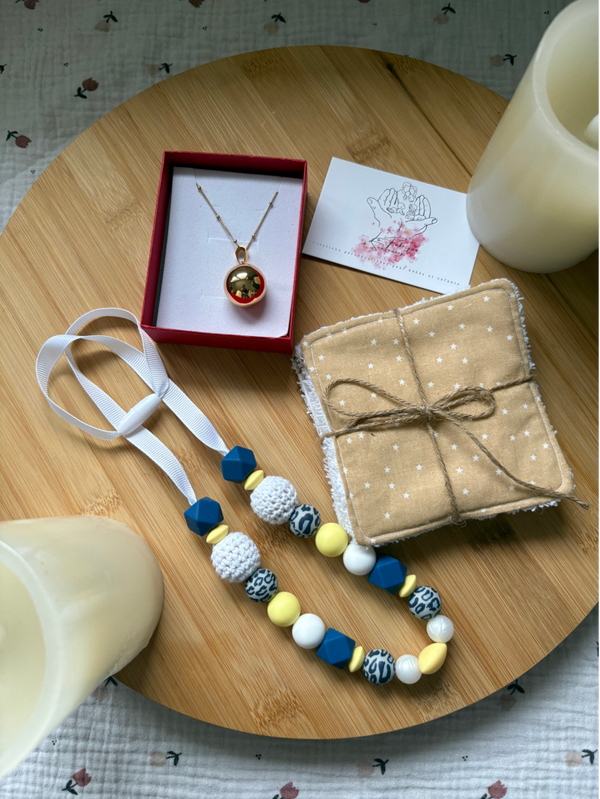 Coffret "future maman" léopard