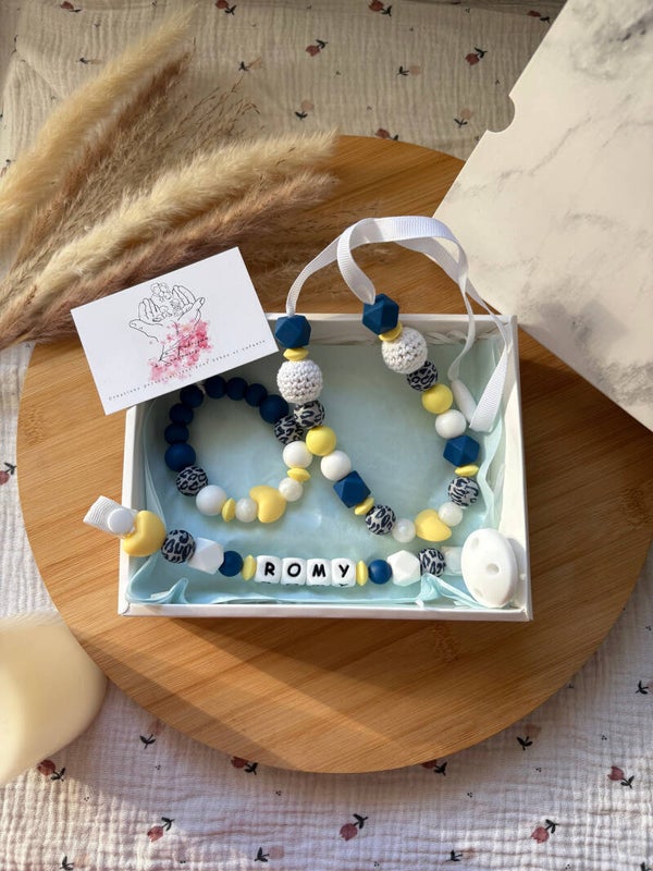 Coffret naissance trio léopard