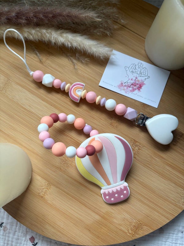 Coffret naissance duo rose