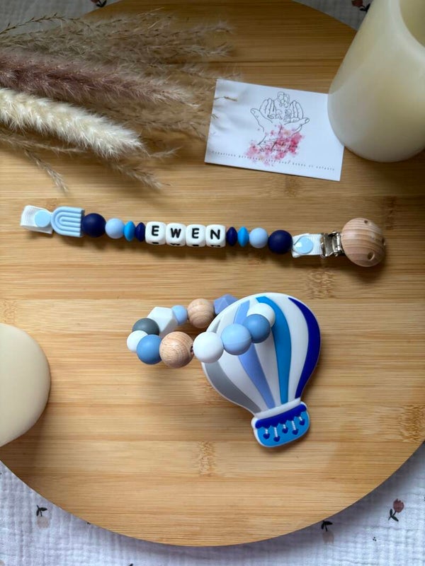 Coffret naissance duo bleu