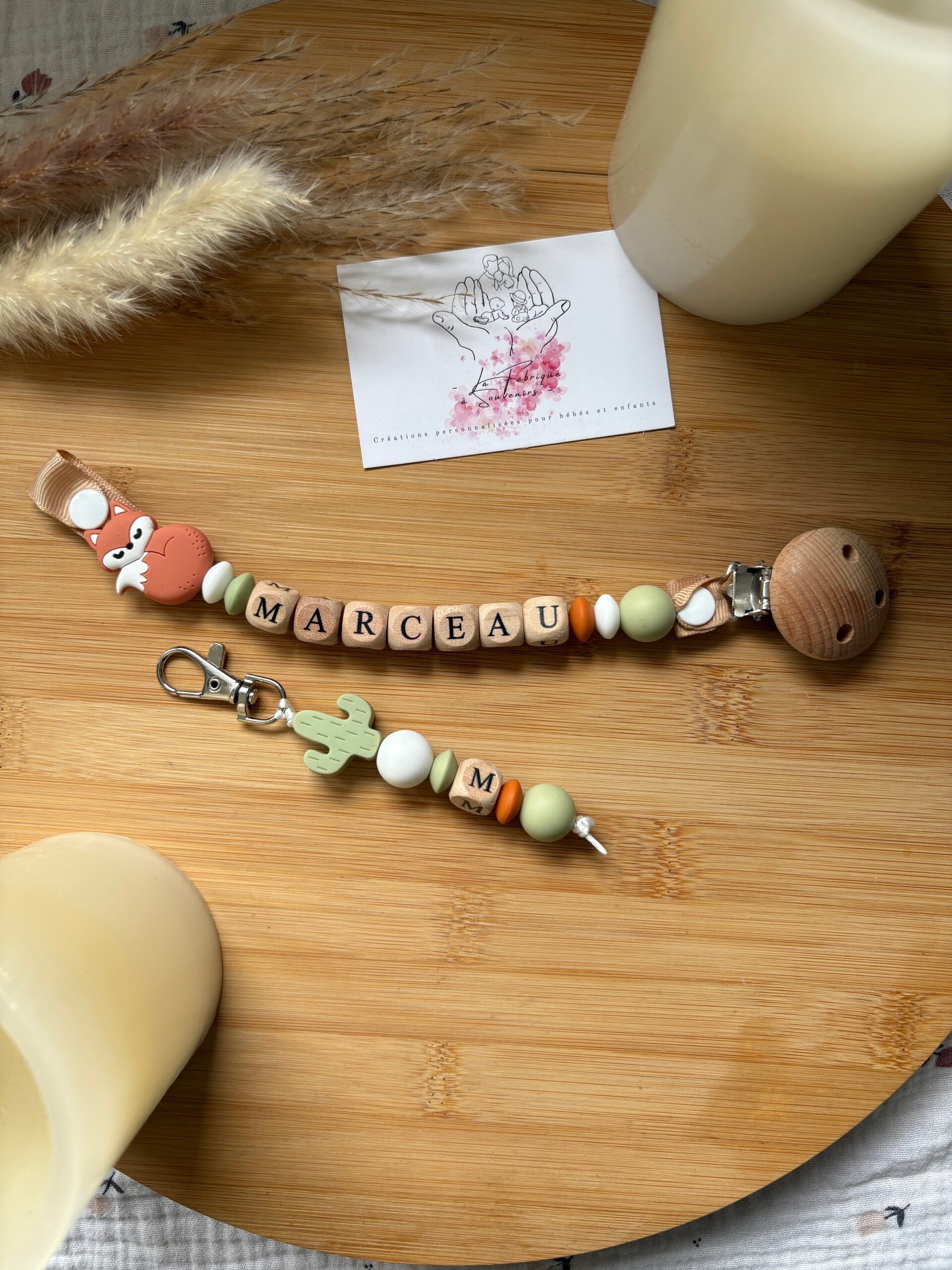 Coffret duo porte clé