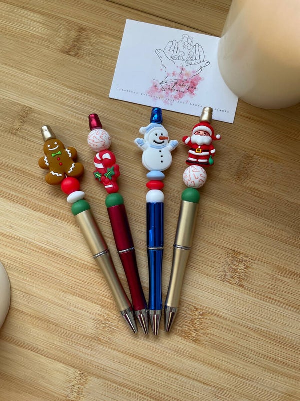 stylos à perler Noël