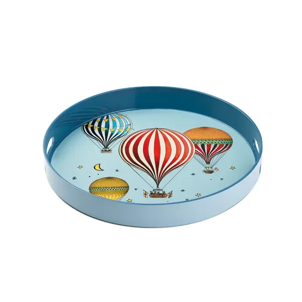 Vassoio Giramondo Celeste D30 130014