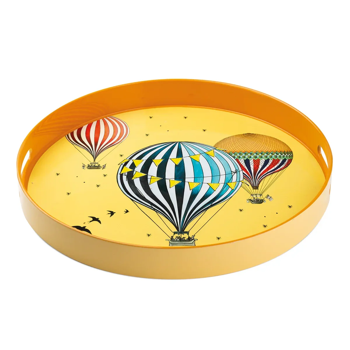 Vassoio Giramondo Giallo D37,5 130015