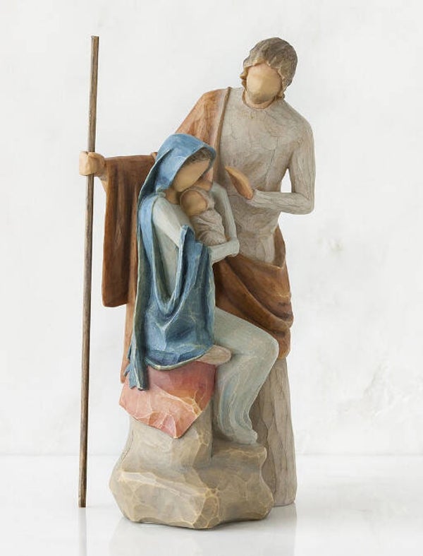 STATUETTA WILLOW TREE SANTA FAMIGLIA 26290