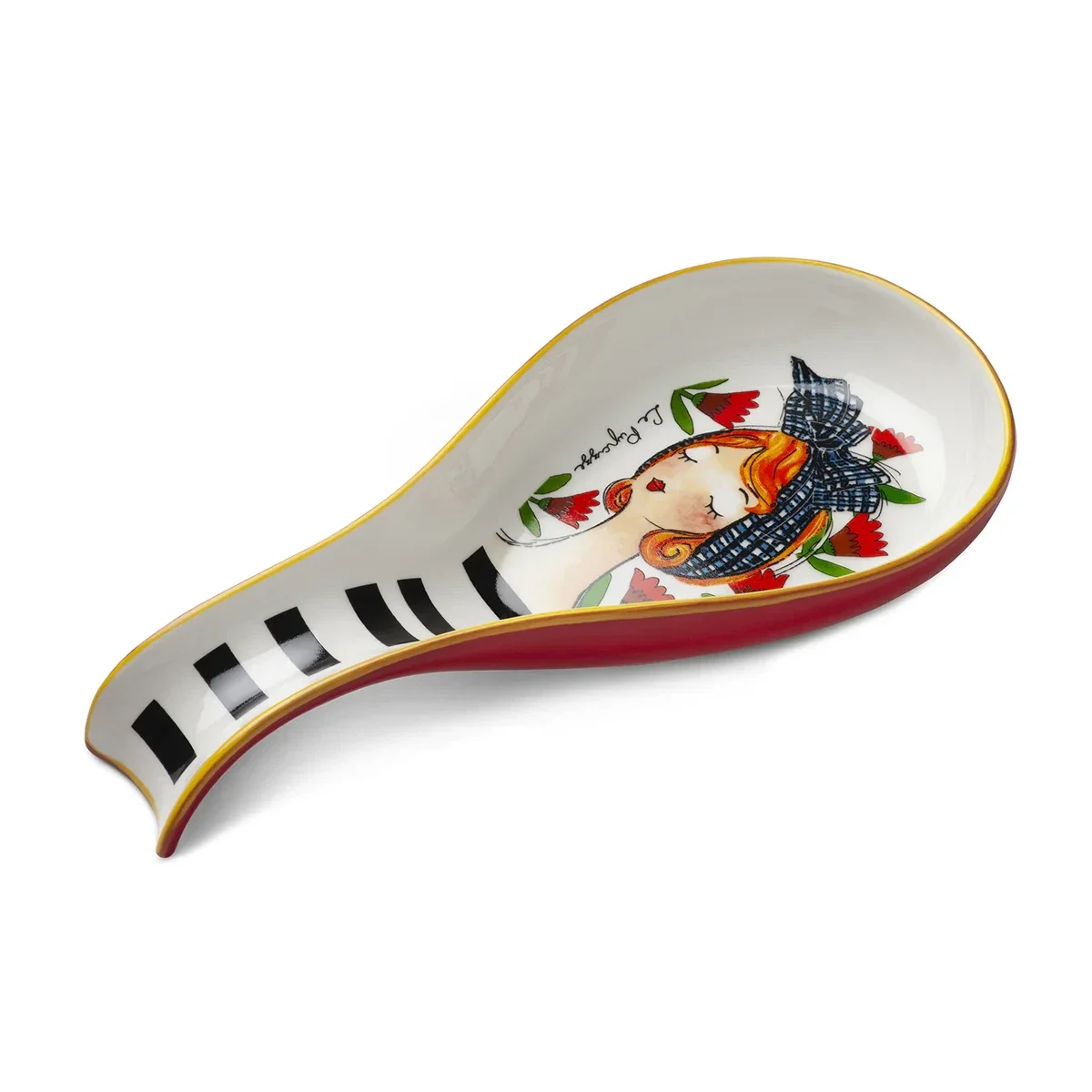 Poggiamestolo Le Pupazze Rosso 21X10 214025