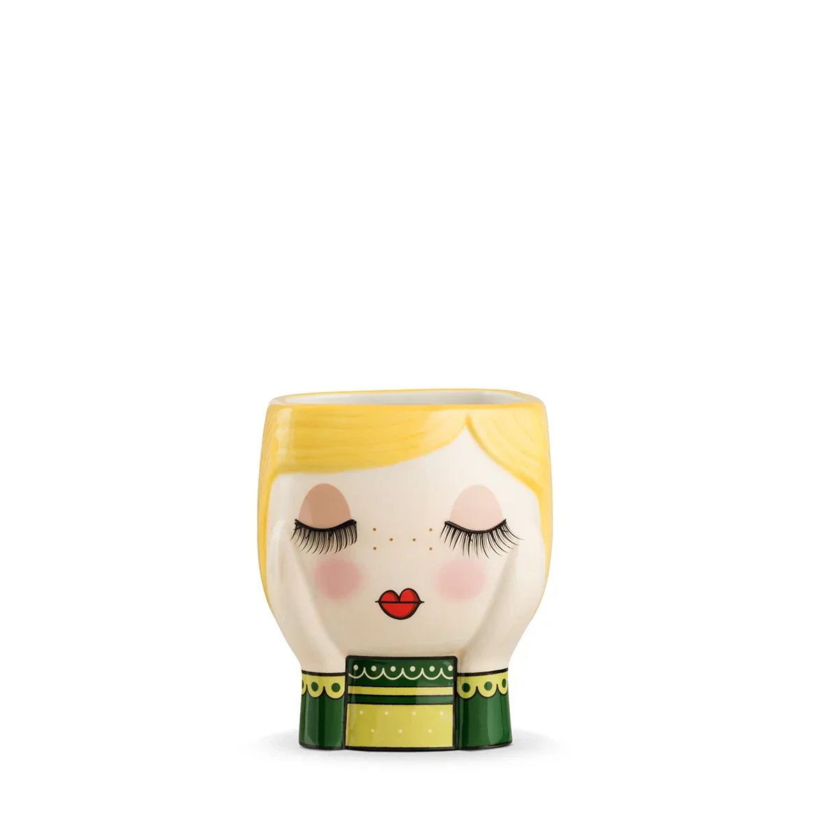 Vaso Le Pupazze Mimì Giallo 12X11 214048