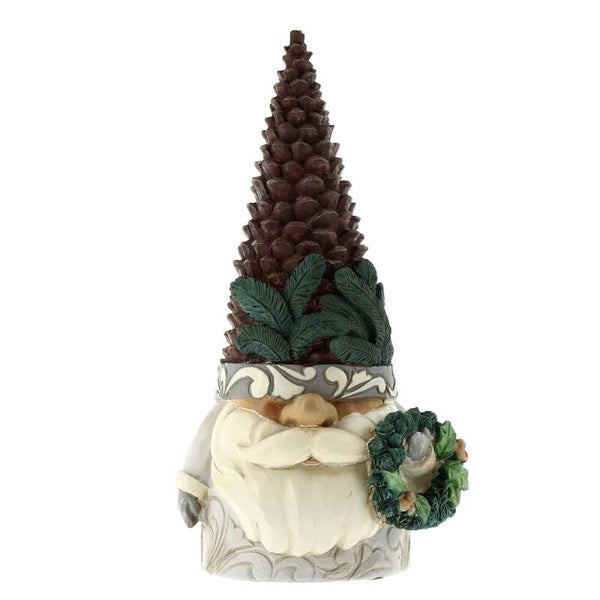 Gnomo con cappello di pino 15 cm Jim Shore 6011624