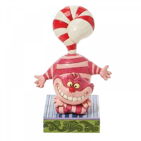 Gatto del Cheshire coda caramella 11 cm Disney Traditions 6008984