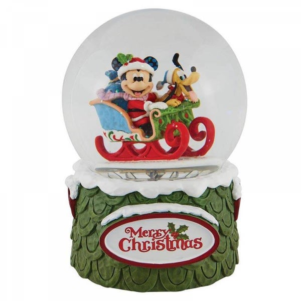 Topolino e Pluto Globo 16,5 cm Disney Traditions 6009581