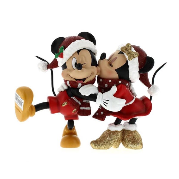 Topolino e Minnie Natalizi 16 cm Disney Showcase 6010733