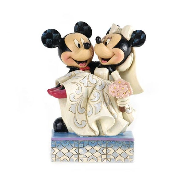 Topolino e Minnie Sposi 17 cm Disney Traditions 4033282