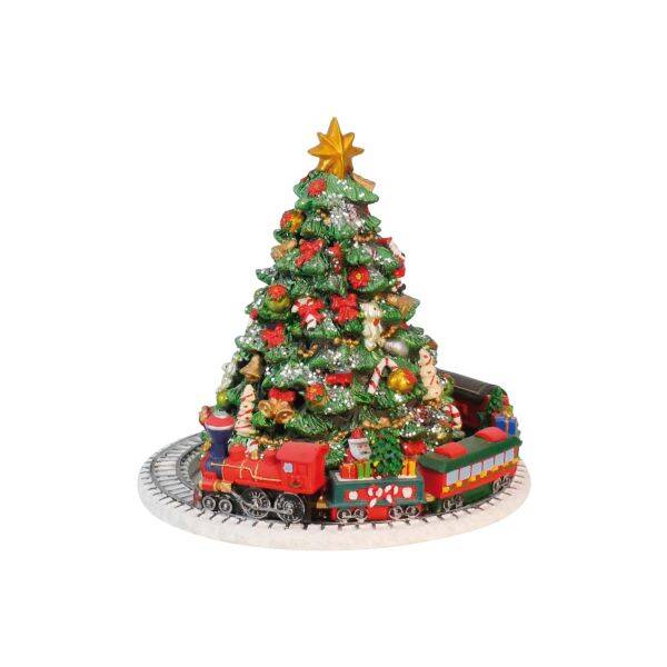 Carillon Albero di Natale con treno 59129