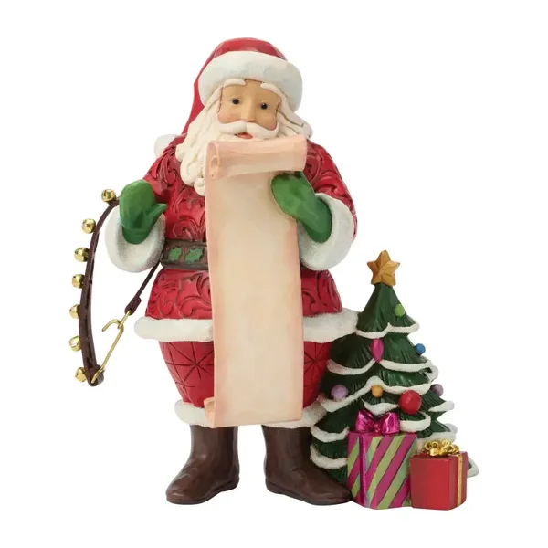 Lista dei desideri di lettura di Babbo Natale - Jim Shore 6018749