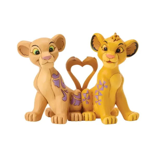 Statuetta Cuore di Simba e Nala 8,5 cm Disney Traditions 6017847