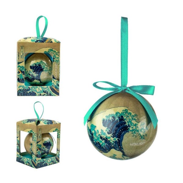 PALLA DI NATALE L'ONDA HOKUSAI 524765