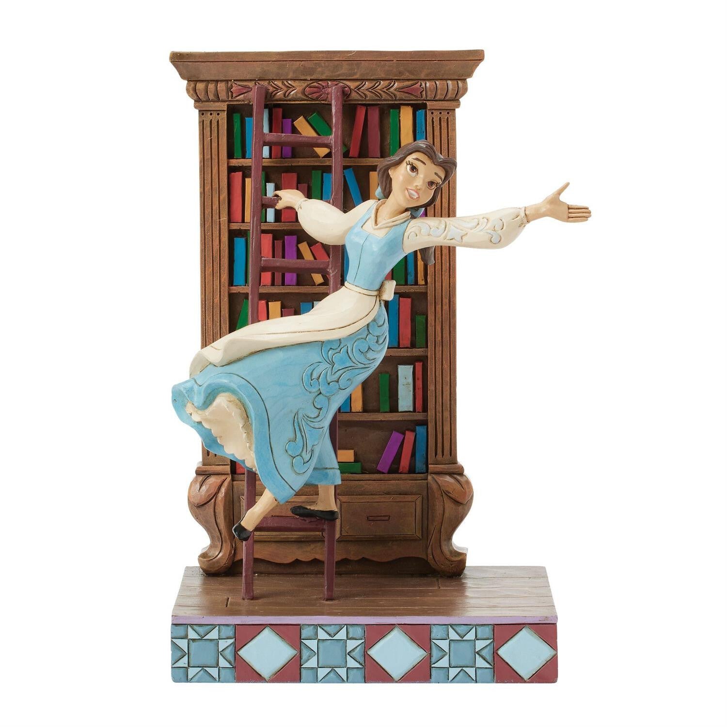 Statuetta Bella Nella Sua Biblioteca - Disney Traditions 6016894