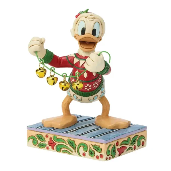 Statuetta Paperino con campanelli 12 cm Disney Traditions 6018713