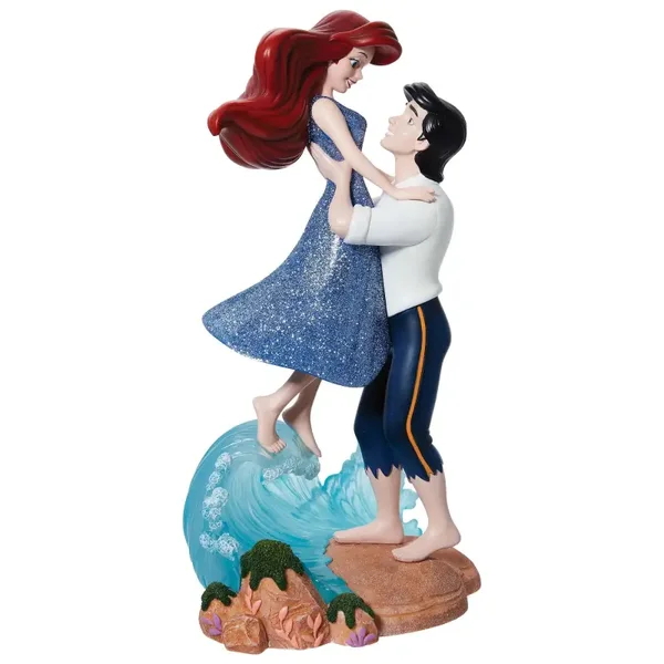 Statuetta Ariel e il Principe Eric 22,5 cm Disney Showcase 6013289