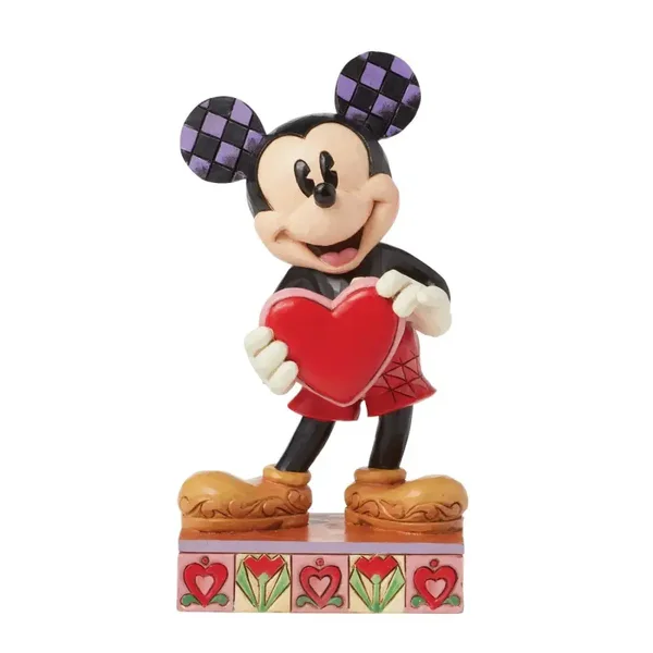 Topolino con cuore 12,5 cm Disney Traditions 6016329