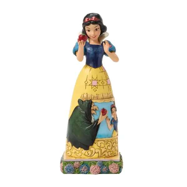 Statuetta Biancaneve con abito della mela 20 cm Disney Traditions 6018726