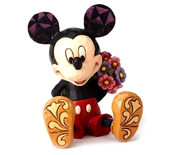 Topolino mini con fiori 7 cm Disney Traditions 4054284
