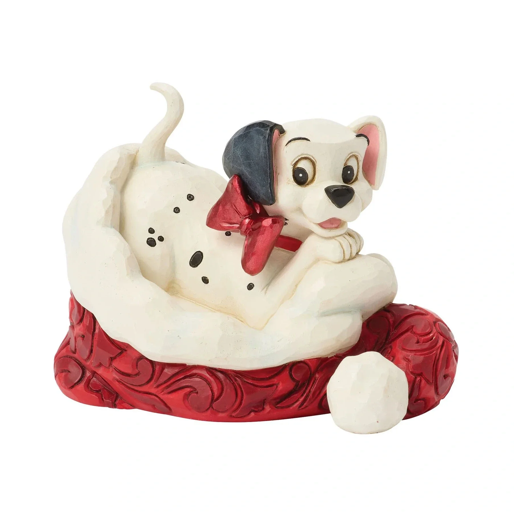 La Carica dei 101 con Cappello Di Babbo Natale 8 cm Disney Traditions 6018719