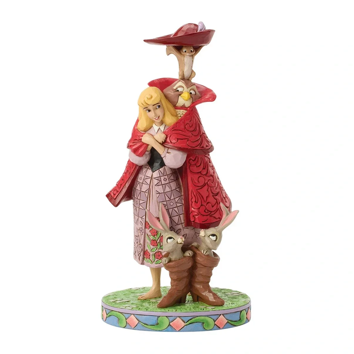 Statuetta Aurora con animali 26 cm Disney Traditions 6017857