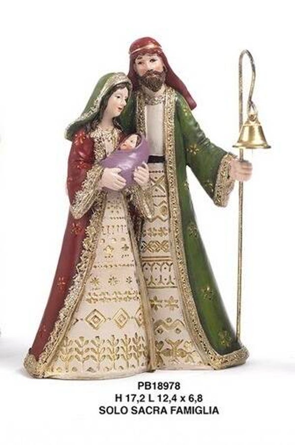 Gruppo Natività' colorata 17 cm PB18978