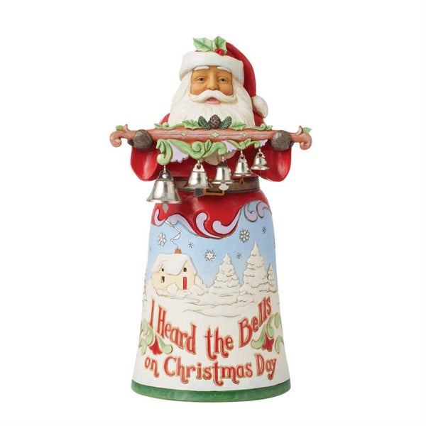 Statuetta Babbo Natale Heard The Bells 6015497