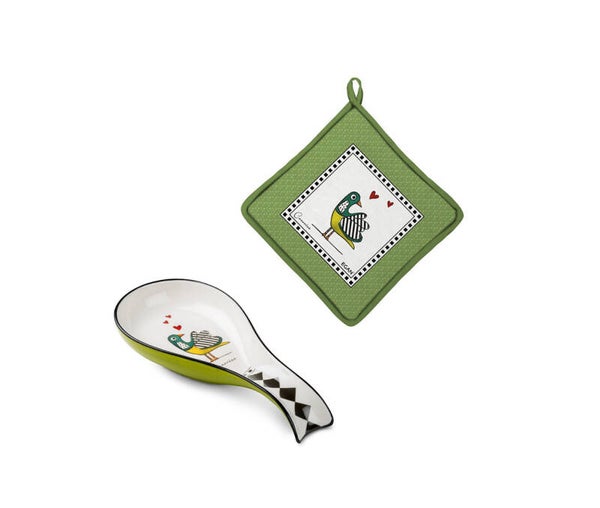 Set Presina + Poggiamestolo Cocoricò