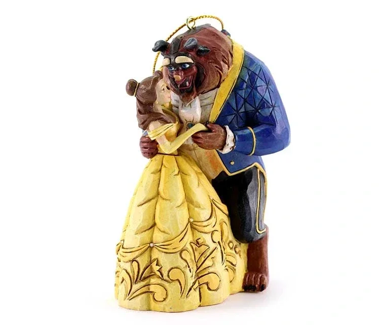 La Bella e la Bestia 10 cm (Decoro Albero) Disney Traditions A28960